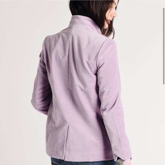 Zadig & Voltaire Volly Velours Open Front Blazer - Picture 3 of 15